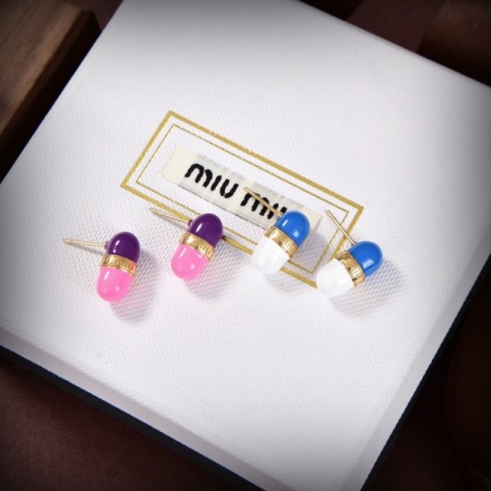 2023SS Earrings In stock Immediate MIU MIU 2023SS Earrings In stock Immediate MIU MIU