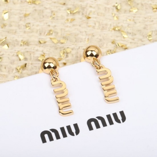 MIU MIU Earrings 2023SS The topic is boiling MIU MIU Earrings 2023SS The topic is boiling