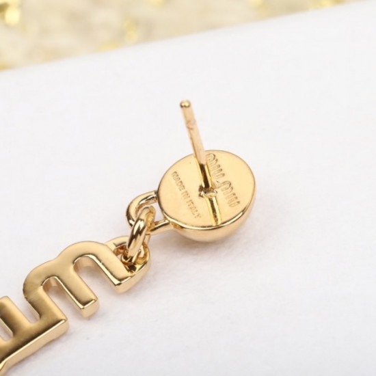 MIU MIU Earrings 2023SS The topic is boiling MIU MIU Earrings 2023SS The topic is boiling