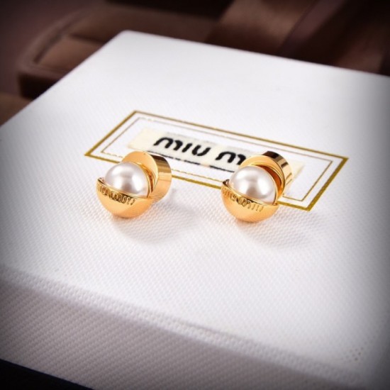 MIU MIU Miu Miu Earrings 2023SS Fashionable colors MIU MIU Miu Miu Earrings 2023SS Fashionable colors