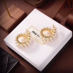 MIU MIU Earrings 2023SS Attractive new