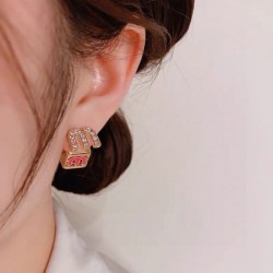 MIU MIU Miu Miu limited quantity extremely popular 2023FW earrings