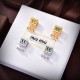 MIU MIU Miu Miu limited quantity extremely popular 2023FW earrings MIU MIU Miu Miu limited quantity extremely popular 2023FW earrings