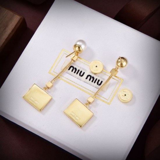 MIU MIU Celebrity Worn Products 2023FW Earrings MIU MIU Celebrity Worn Products 2023FW Earrings