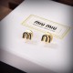 MIU MIU Popular Brand 2023FW Earrings MIU MIU Popular Brand 2023FW Earrings