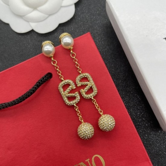 2023SS Earrings HOT Quality Assurance VALENTINO Valentino 2023SS Earrings HOT Quality Assurance VALENTINO Valentino