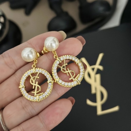 2023SS earrings popular cute YSL Yves Saint Laurent 2023SS earrings popular cute YSL Yves Saint Laurent