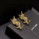 YSL Yves Saint Laurent earrings 2023SS loose feeling YSL Yves Saint Laurent earrings 2023SS loose feeling