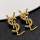 YSL Yves Saint Laurent earrings 2023SS loose feeling YSL Yves Saint Laurent earrings 2023SS loose feeling