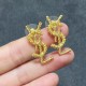 YSL Yves Saint Laurent earrings 2023SS loose feeling YSL Yves Saint Laurent earrings 2023SS loose feeling