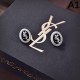 YSL Yves Saint Laurent New arrival 2023FW earrings this season YSL Yves Saint Laurent New arrival 2023FW earrings this season
