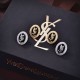 YSL Yves Saint Laurent New arrival 2023FW earrings this season YSL Yves Saint Laurent New arrival 2023FW earrings this season
