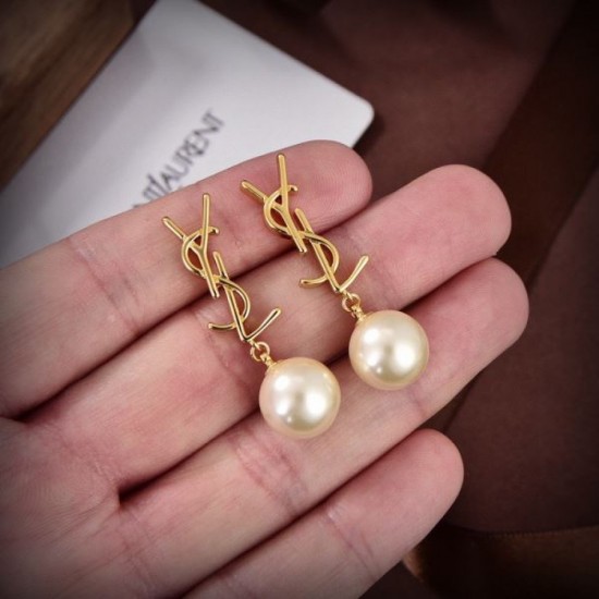 YSL Yves Saint Laurent Shun Design 2023FW Earrings YSL Yves Saint Laurent Shun Design 2023FW Earrings
