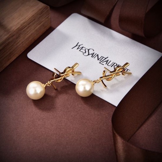 YSL Yves Saint Laurent Shun Design 2023FW Earrings YSL Yves Saint Laurent Shun Design 2023FW Earrings