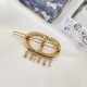 DIOR Latest advance fashionable logo 2023FW hair ornament DIOR Latest advance fashionable logo 2023FW hair ornament