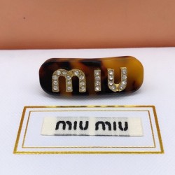 2023SS hair ornament limited design popular before sold out MIU MIU