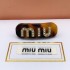 2023SS hair ornament limited design popular before sold out MIU MIU