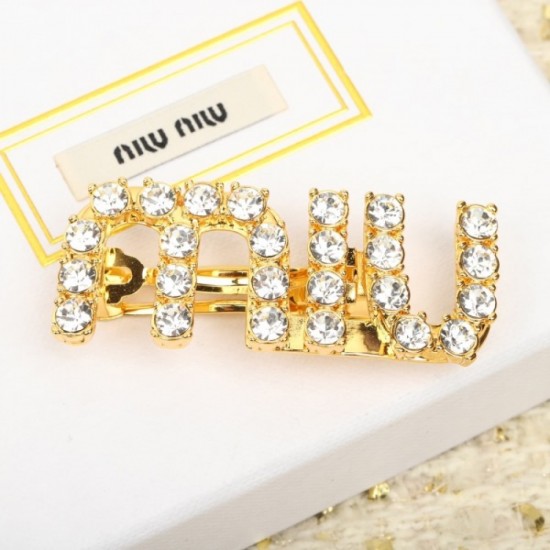 2023SS hair ornament recommended non-arrival brand MIU MIU 2023SS hair ornament recommended non-arrival brand MIU MIU