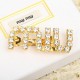 2023SS hair ornament recommended non-arrival brand MIU MIU 2023SS hair ornament recommended non-arrival brand MIU MIU