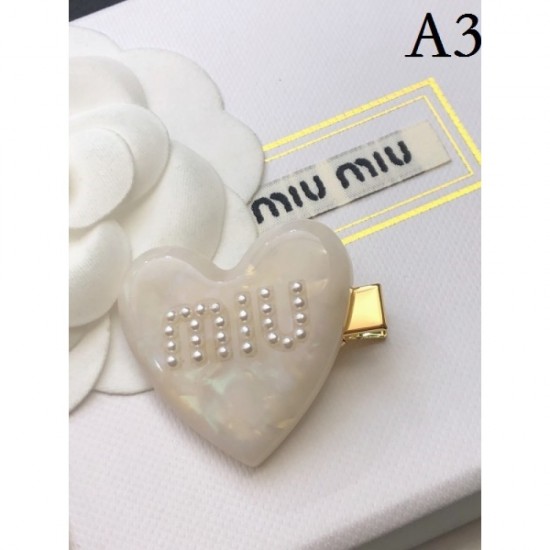 MIU MIU Hair Ornament 2023SS Continues to be a hot style MIU MIU Hair Ornament 2023SS Continues to be a hot style