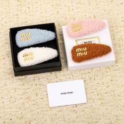 MIU MIU Unique Design 2023FW Hair Ornament