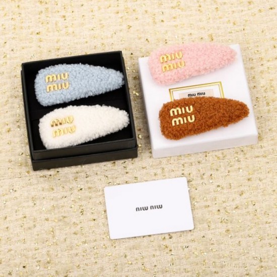 MIU MIU Unique Design 2023FW Hair Ornament MIU MIU Unique Design 2023FW Hair Ornament