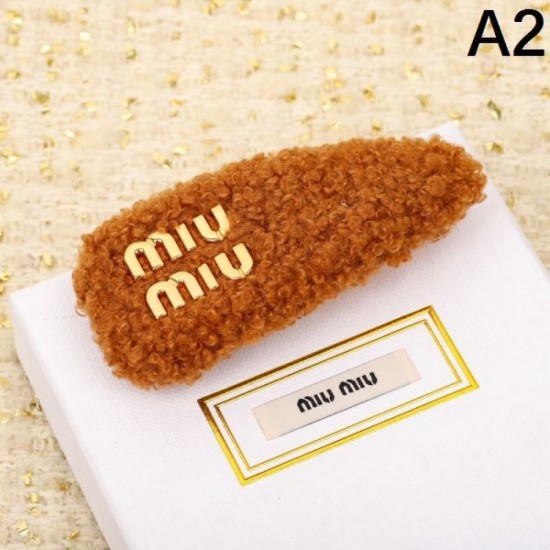 MIU MIU Unique Design 2023FW Hair Ornament MIU MIU Unique Design 2023FW Hair Ornament