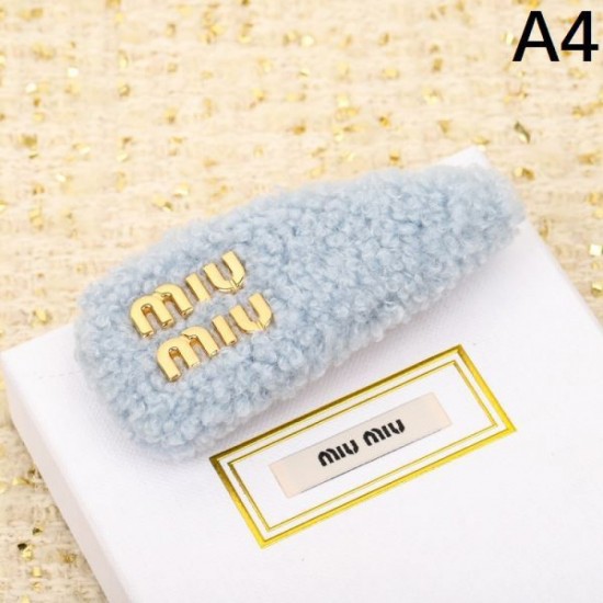 MIU MIU Unique Design 2023FW Hair Ornament MIU MIU Unique Design 2023FW Hair Ornament