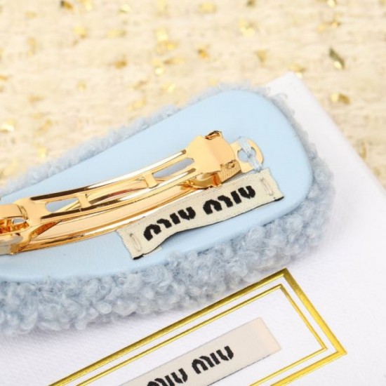 MIU MIU Unique Design 2023FW Hair Ornament MIU MIU Unique Design 2023FW Hair Ornament