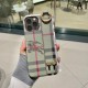 2023SS BURBERRY Burberry spring and summer essential item iphone mobile case 2023SS BURBERRY Burberry spring and summer essential item iphone mobile case