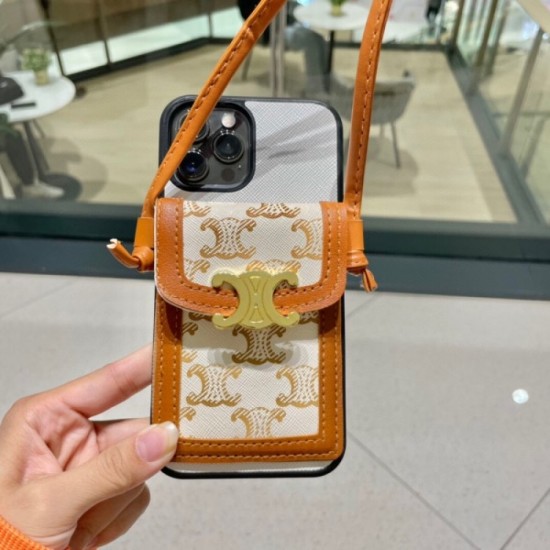 Latest limited time sale iphone mobile case 2023SS CELINE Celine Latest limited time sale iphone mobile case 2023SS CELINE Celine