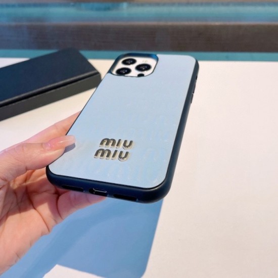 2023SS MIU MIU iphone phone case affordable price 2023SS MIU MIU iphone phone case affordable price