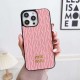 Cheapest sale iphone mobile case 2023SS MIU MIU Miu Miu Cheapest sale iphone mobile case 2023SS MIU MIU Miu Miu