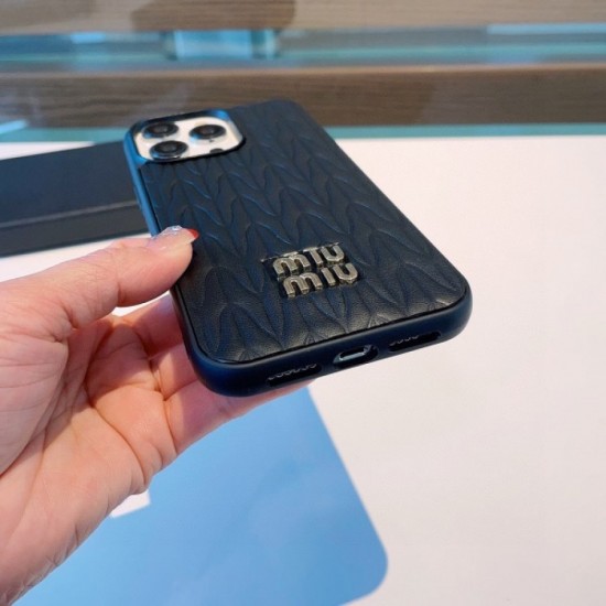 Cheapest sale iphone mobile case 2023SS MIU MIU Miu Miu Cheapest sale iphone mobile case 2023SS MIU MIU Miu Miu