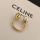 2023FW Ring CELINE For an elegant casual outfit 2023FW Ring CELINE For an elegant casual outfit