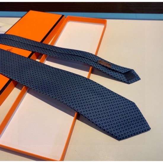 2023SS Necktie with a high prevalence of fashionable people HERMES Hermes 2023SS Necktie with a high prevalence of fashionable people HERMES Hermes