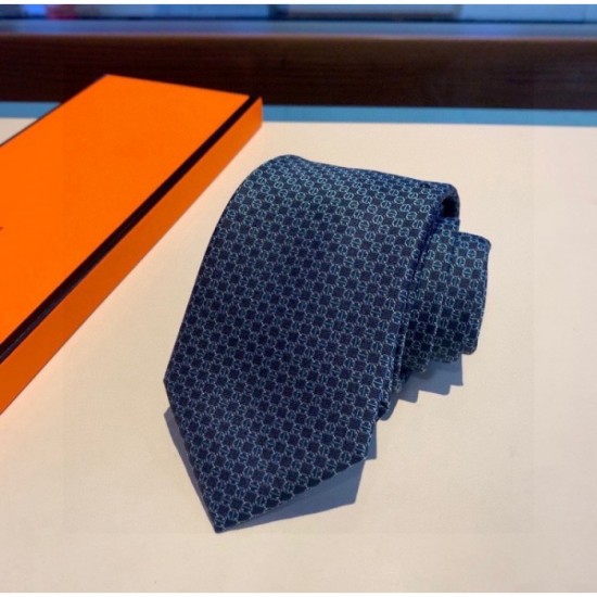 2023SS Necktie with a high prevalence of fashionable people HERMES Hermes 2023SS Necktie with a high prevalence of fashionable people HERMES Hermes