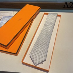 2023SS A necktie that makes it easy to wear HERMES Hermes