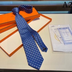 2023SS Popular brand tie HERMES Hermes this season