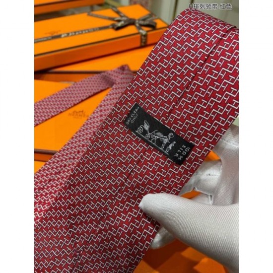 HERMES Hermes tie 2023FW with the latest and stylish logo HERMES Hermes tie 2023FW with the latest and stylish logo