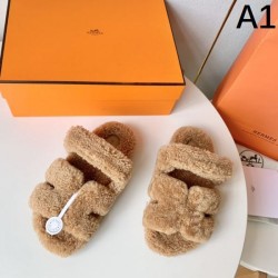Color slippers not available in Japan 2023FW HERMES