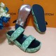 2023SS Mule Shining luxury perfect score LOUIS VUITTON Louis Vuitton 2023SS Mule Shining luxury perfect score LOUIS VUITTON Louis Vuitton