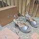 Don't miss this summer's new sandals 2023SS MIU MIU Don't miss this summer's new sandals 2023SS MIU MIU