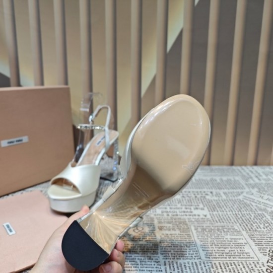Don't miss this summer's new sandals 2023SS MIU MIU Don't miss this summer's new sandals 2023SS MIU MIU
