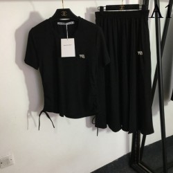 ALEXANDER WANG Alexander Wang 2023SS top and bottom set Summer big success