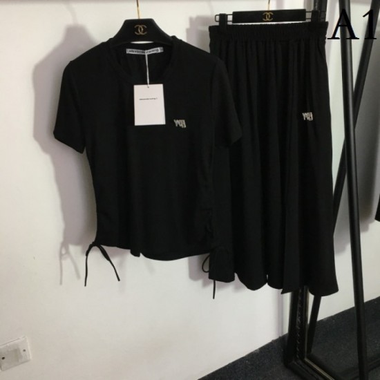ALEXANDER WANG Alexander Wang 2023SS top and bottom set Summer big success ALEXANDER WANG Alexander Wang 2023SS top and bottom set Summer big success