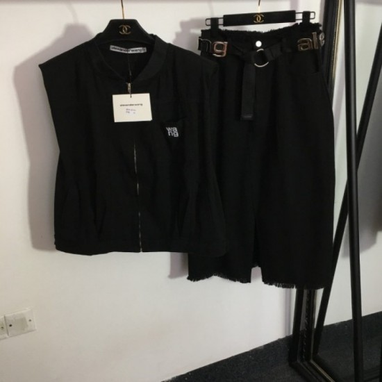 ALEXANDER WANG Alexander Wang 2023SS top and bottom set color rich ALEXANDER WANG Alexander Wang 2023SS top and bottom set color rich