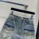 BALENCIAGA Elegant and stylish 2023FW denim skirt BALENCIAGA Elegant and stylish 2023FW denim skirt
