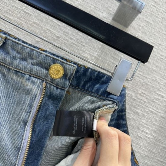 BALENCIAGA Elegant and stylish 2023FW denim skirt BALENCIAGA Elegant and stylish 2023FW denim skirt
