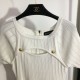 Summer elegant style knit dress 2023SS BALMAIN Balmain Summer elegant style knit dress 2023SS BALMAIN Balmain